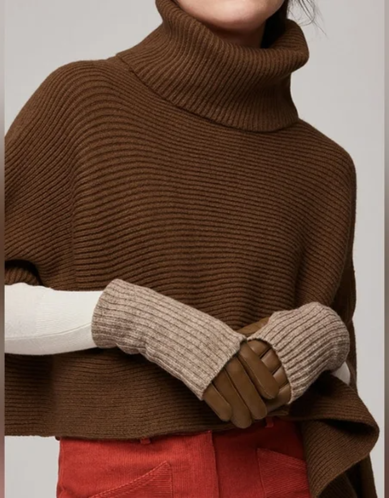 Soia and Kyo Carmel Leather Glove/Mitt (FINAL SALE)