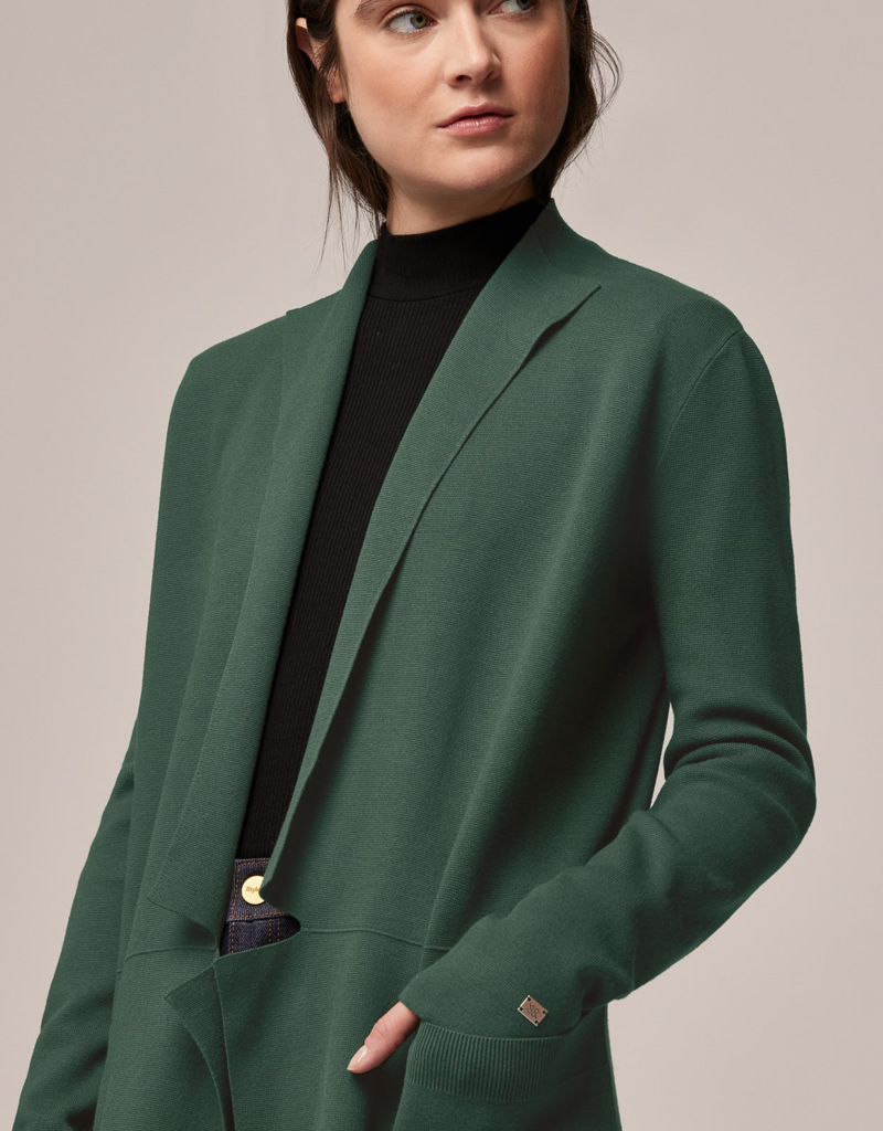Soia and Kyo Benela Cardigan in Spruce (FINAL SALE)