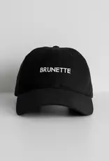 Brunette the Label Embroidered Baseball Cap