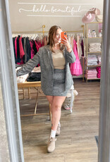 ICHI Dunna Glittery Blazer