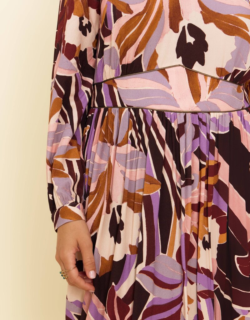 Louizon Yolo Long Sleeve Printed Mini (FINAL SALE)