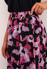 Kaffe Amanda Maxi Skirt in Pink Floral