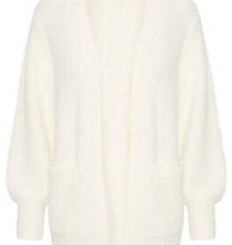 Kaffe Emilie Open Cardigan in Chalk *Small & Medium*