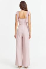 Adelyn Rae Gia Jumpsuit with Ribbon Straps