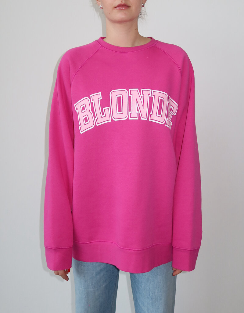 Brunette the Label NYBF Varsity Blonde