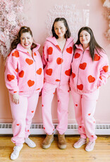 Brunette the Label All Over Heart Jogger - Valentine's Day 2024