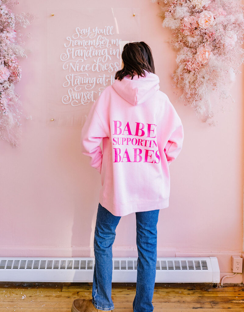 Brunette the Label Babes Supporting Babes Hoodie