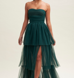 Luxxel Lara Tiered Tulle Maxi Dress *More Colours*