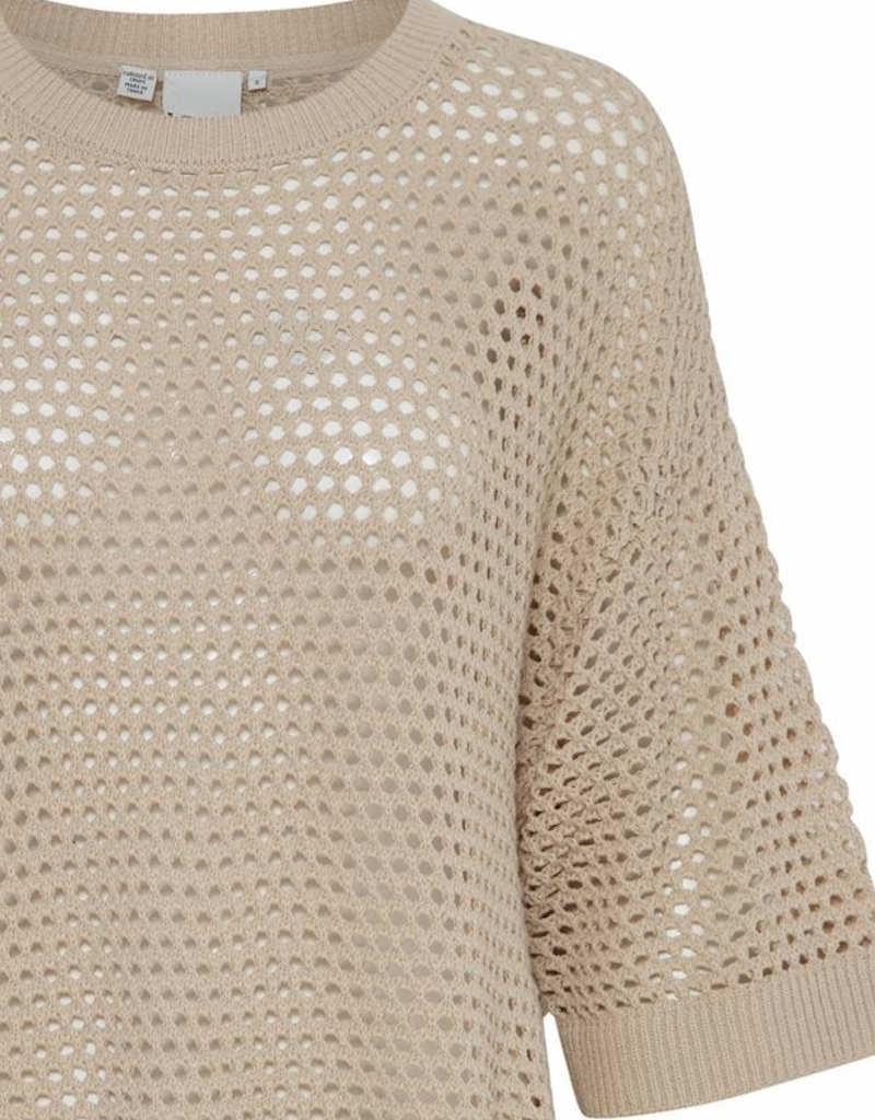 ICHI Alaine Open Knit Pullover (FINAL SALE)