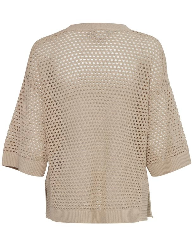 ICHI Alaine Open Knit Pullover (FINAL SALE)