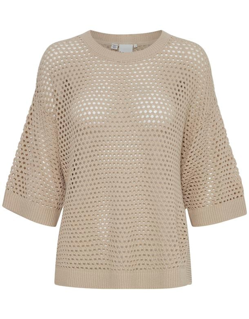 ICHI Alaine Open Knit Pullover (FINAL SALE)