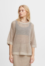 ICHI Alaine Open Knit Pullover (FINAL SALE)