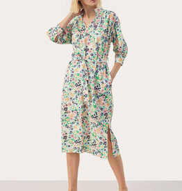 Part Two Ena Textured Organic Cotton Dress *Only One Left - Size 18*