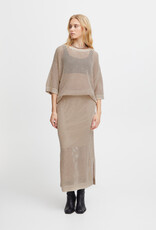 ICHI Alaine Open Knit Skirt (FINAL SALE)