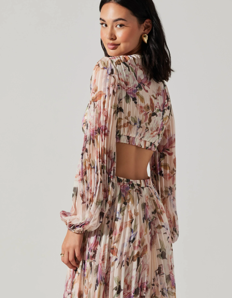 Ryliana Floral Maxi Dress - Adorn Boutique