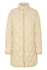 Part Two Olilas Quilted Jacket in Castle Wall