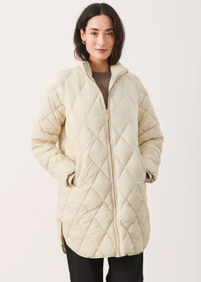 Part Two Olilas Quilted Jacket in Castle Wall *Only One Left - Size 10*