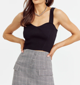 Greylin Lala Cropped Knit Tank