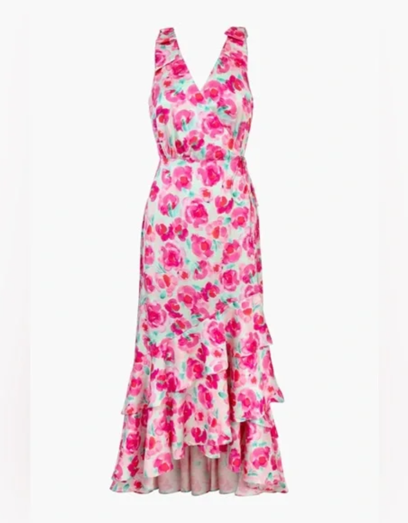 Adelyn Rae Willow Floral Wrap Maxi