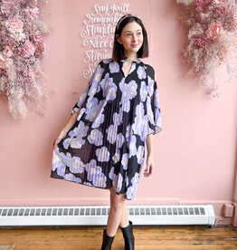InWear Hendra Floral Print Pleated Dress *Only One Left - 14*