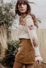 Louizon Maratias Cord Skirt (FINAL SALE)