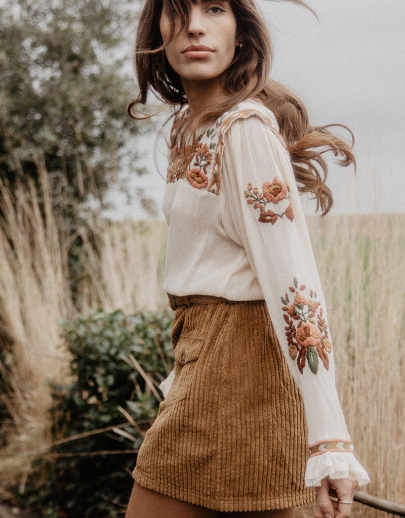 Louizon Maratias Cord Skirt (FINAL SALE)