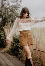 Louizon Maratias Cord Skirt (FINAL SALE)