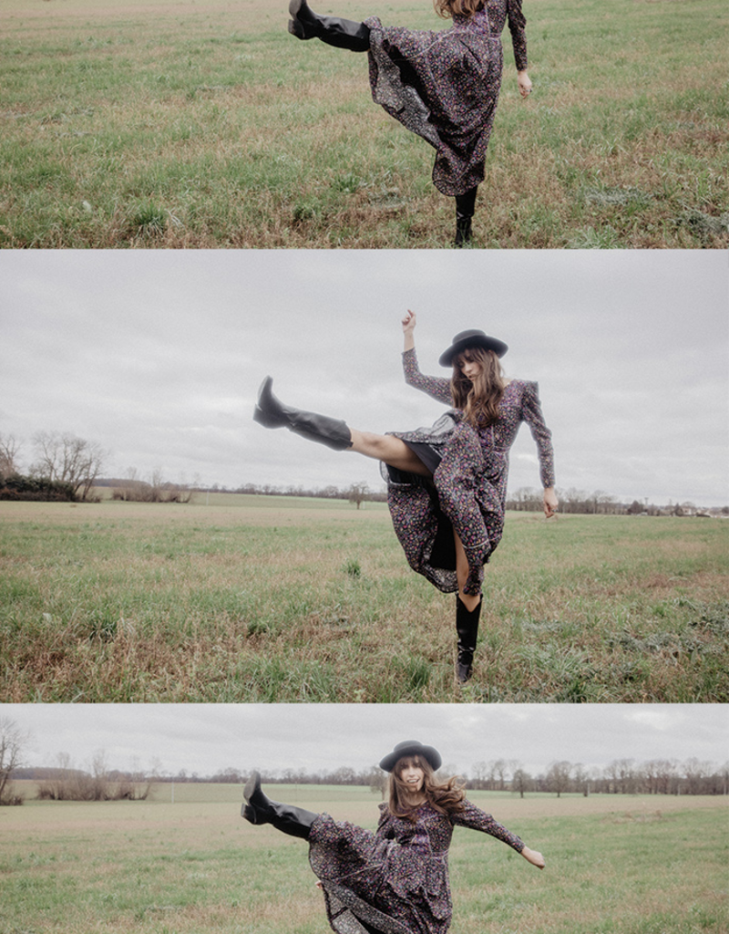 Louizon Flecherdur Printed Maxi Dress (FINAL SALE)