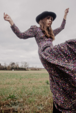 Louizon Flecherdur Printed Maxi Dress