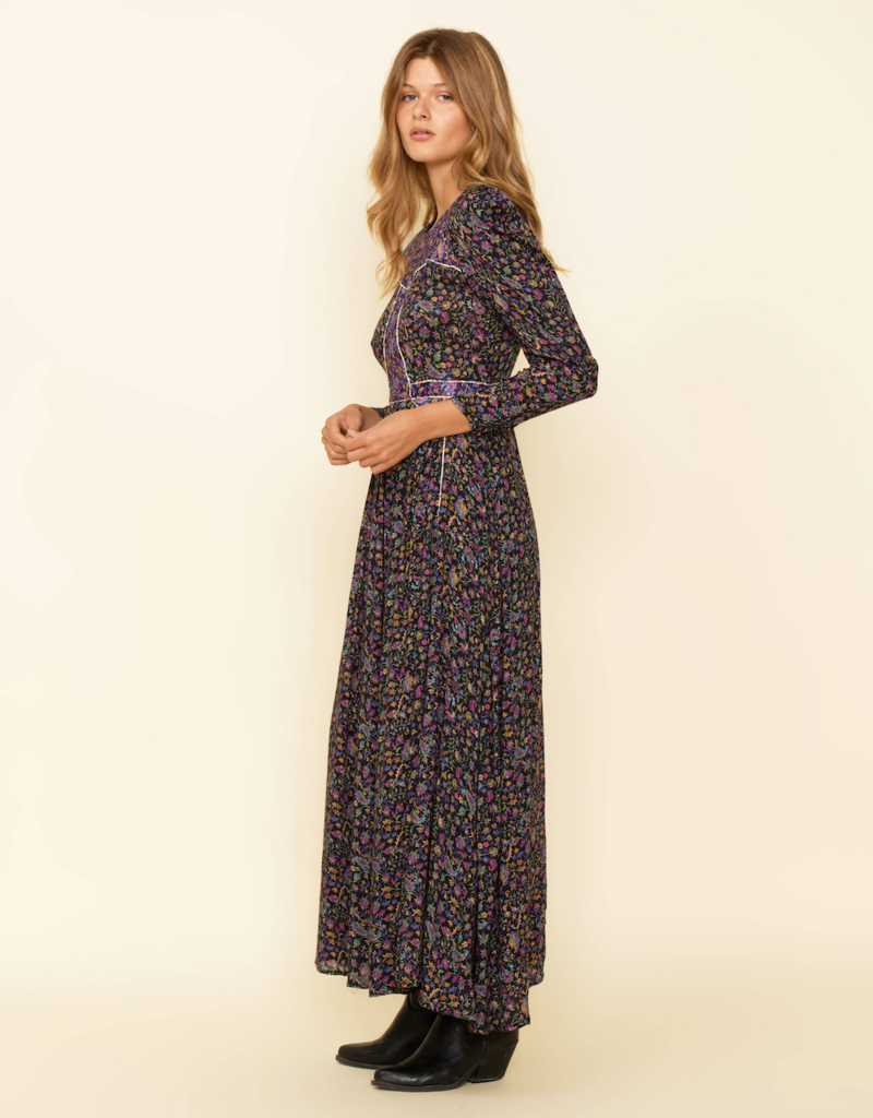 Louizon Flecherdur Printed Maxi Dress