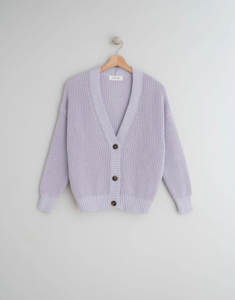 Indi and Cold Brian Cotton Knit Cardigan
