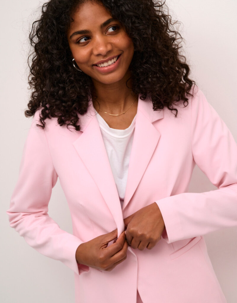 Kaffe Sakura Blazer in Pink Mist (FINAL SALE)