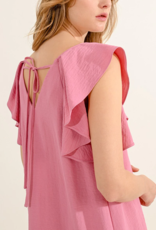 Molly Bracken Angela Frilly Mini Dress (FINAL SALE)