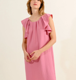 Molly Bracken Angela Frilly Mini Dress *XS & XL Left*