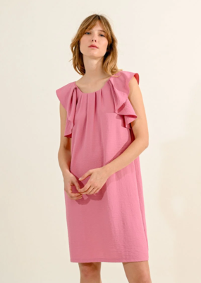 Molly Bracken Angela Frilly Mini Dress *XS & XL Left*