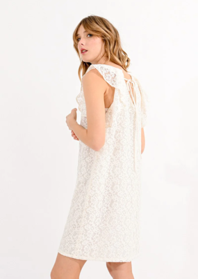 Molly Bracken Jadis Sequined Lace Dress