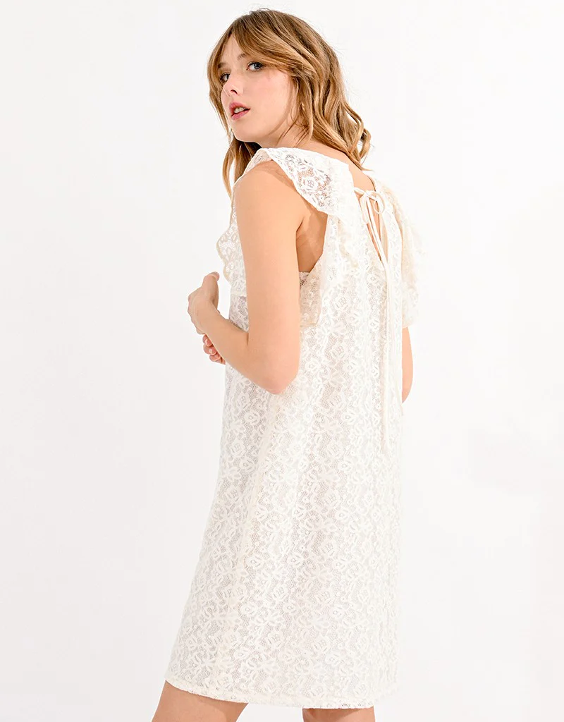 Molly Bracken Jadis Sequined Lace Dress (FINAL SALE)