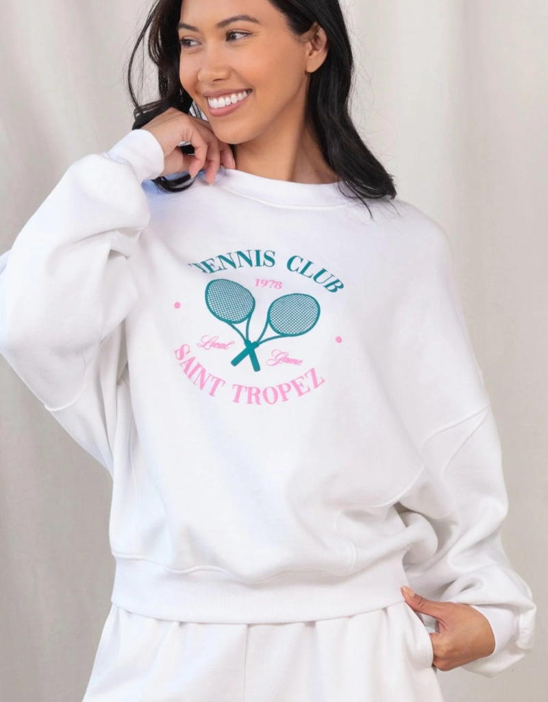 Honeydew No Plans Crew Sweatshirt