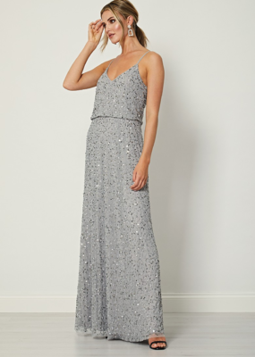 Angel Eye Ursula Beaded Sequin Gown