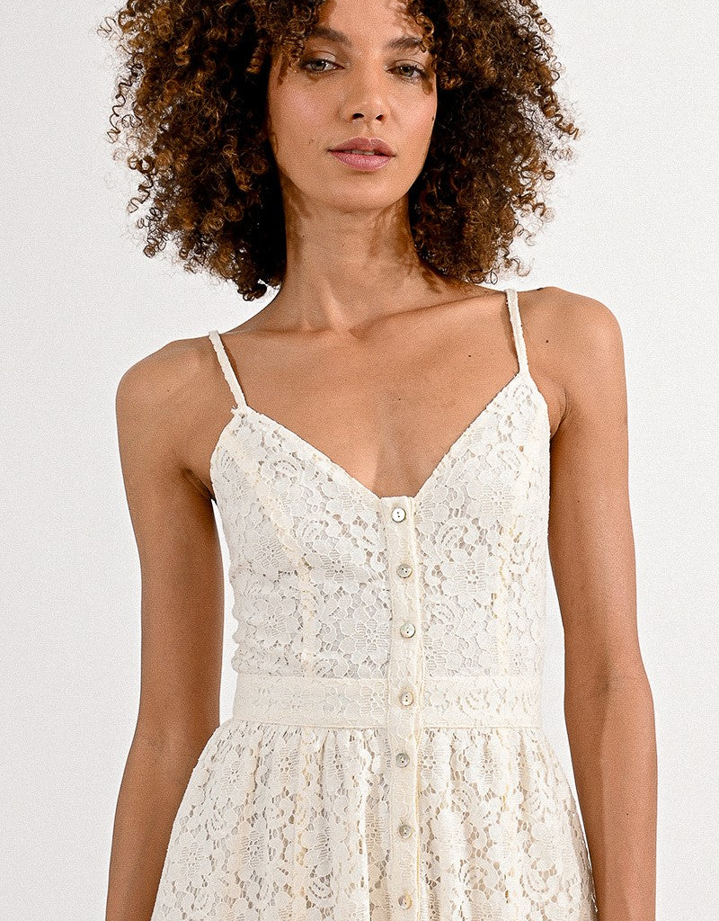 Molly Bracken Arlynn Lace Mini Dress (FINAL SALE)