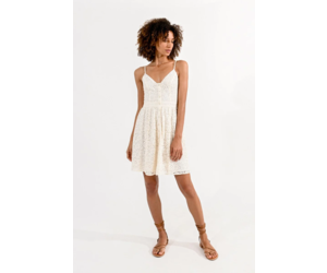 Arlynn Lace Mini Dress - Adorn Boutique