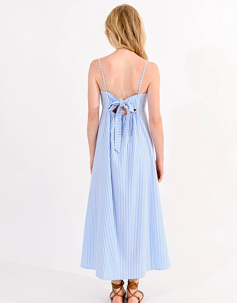 Molly Bracken Hillary Striped Maxi Dress