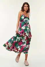 Des Petits Hauts Ramiko Tie Back Print Dress (FINAL SALE)
