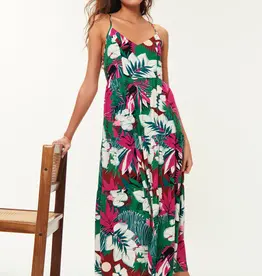 Des Petits Hauts Des Petits Hauts - Ramiko Tie Back Print Dress