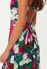 Des Petits Hauts Ramiko Tie Back Print Dress (FINAL SALE)