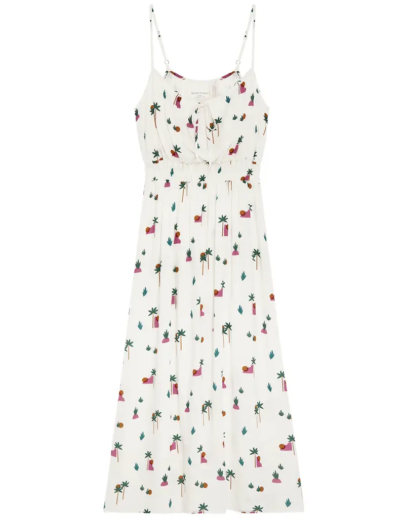 Des Petits Hauts Romea Tank Midi Dress in Cream (FINAL SALE)