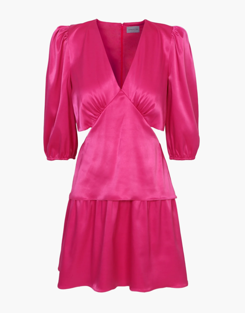 Adelyn Rae Harper Satin Mini Dress (FINAL SALE)