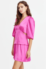 Adelyn Rae Harper Satin Mini Dress (FINAL SALE)