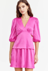 Adelyn Rae Harper Satin Mini Dress (FINAL SALE)