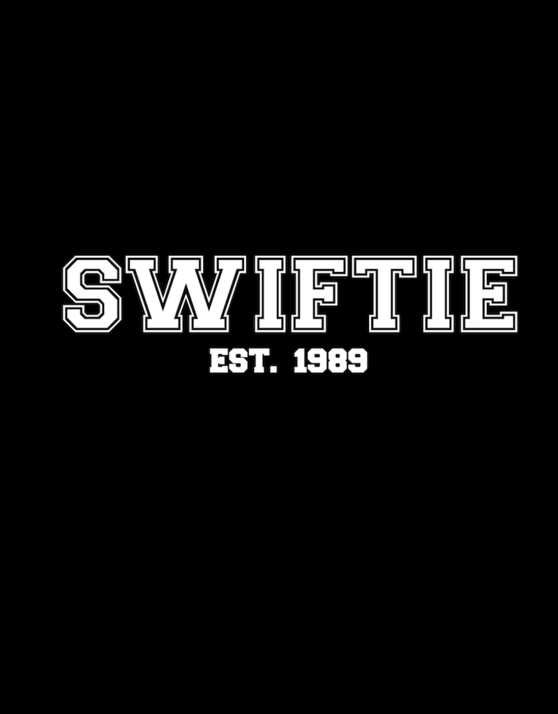 Perfectly Imperfect Designs Taylor Swift - Swiftie Varsity Crew